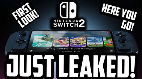 Nintendo Switch 2 first look — new leak may have just given us。